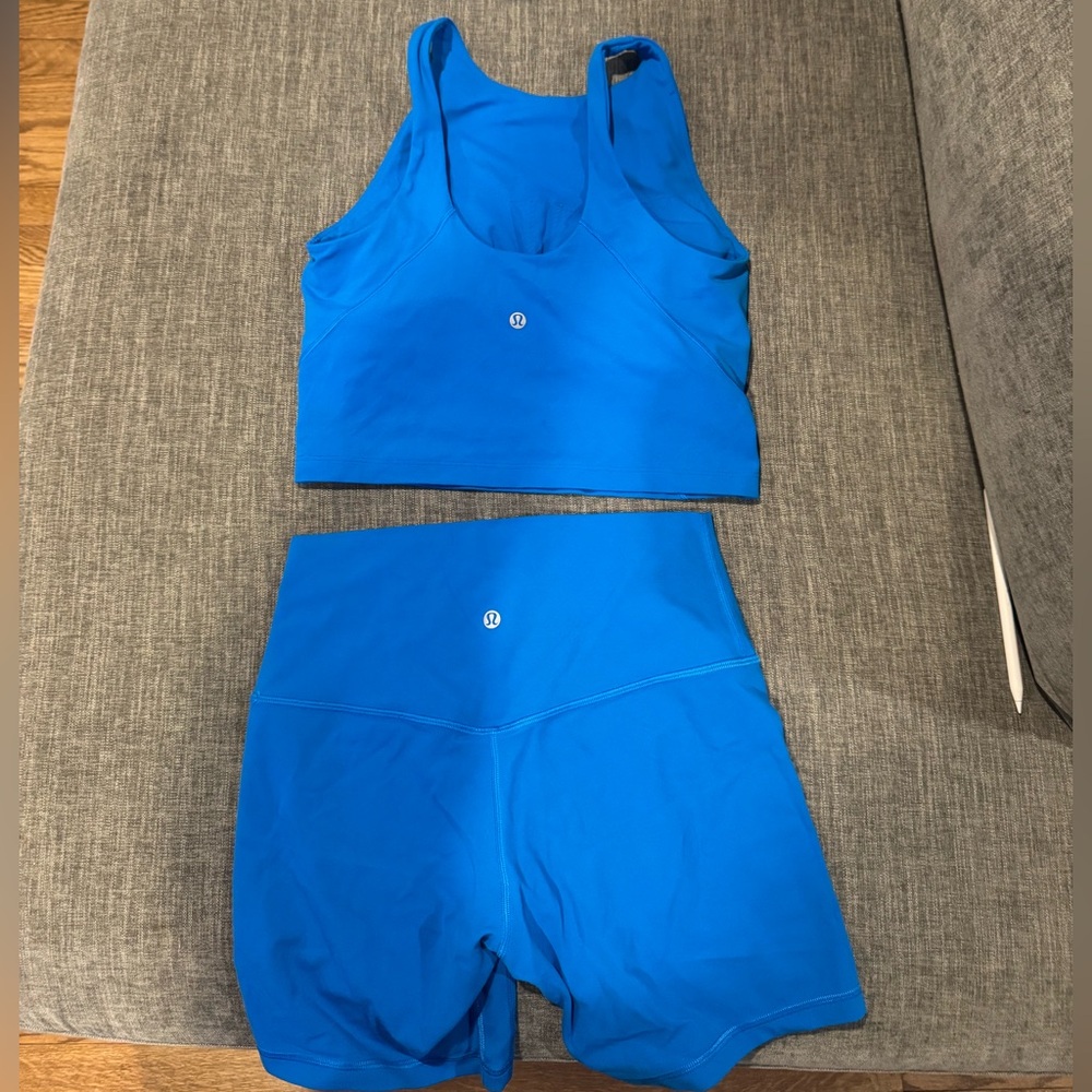 Lululemon Blue Sports Set